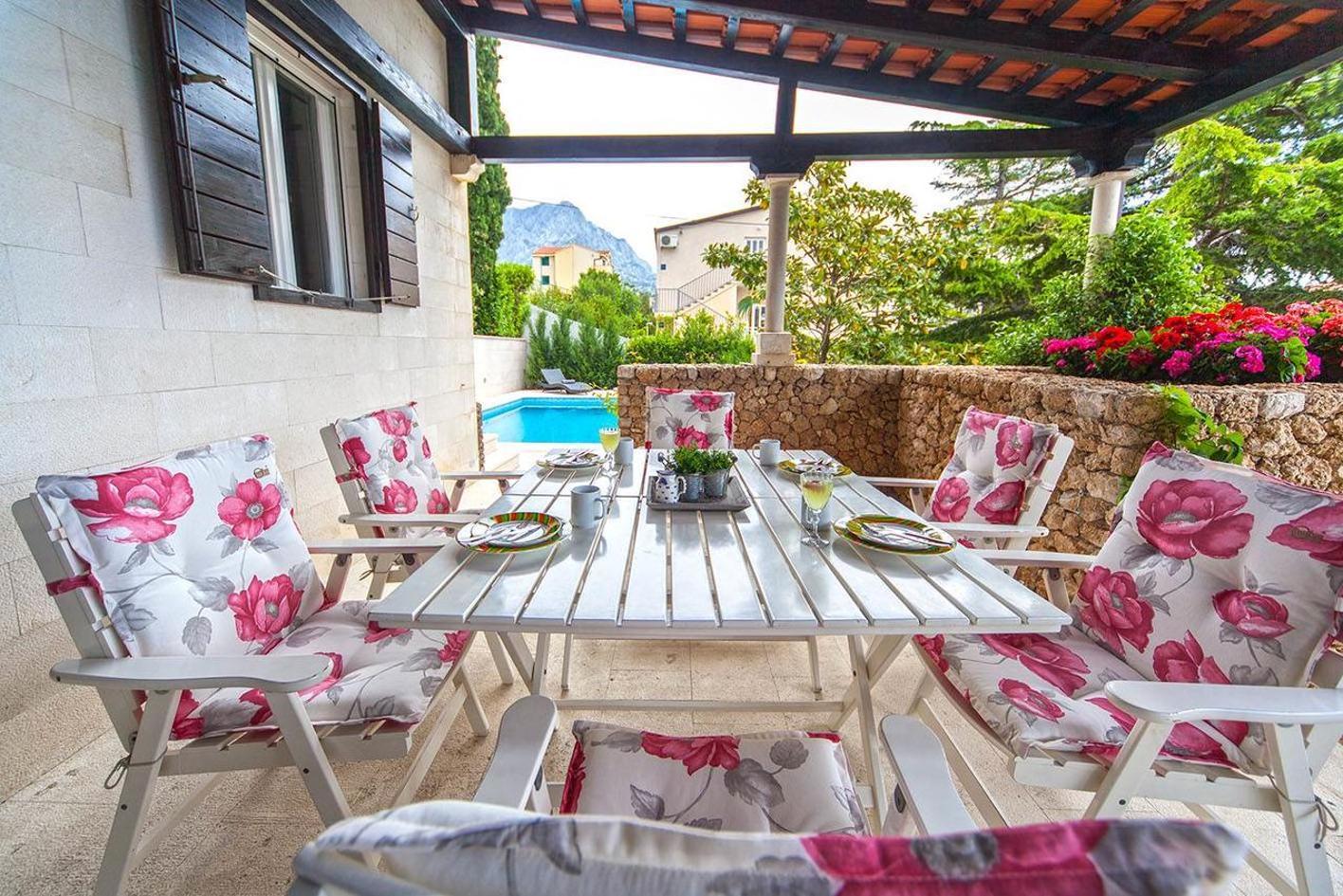 Villa Skalinada, 8 Persons, Private Pool, Baška Voda Dış mekan fotoğraf