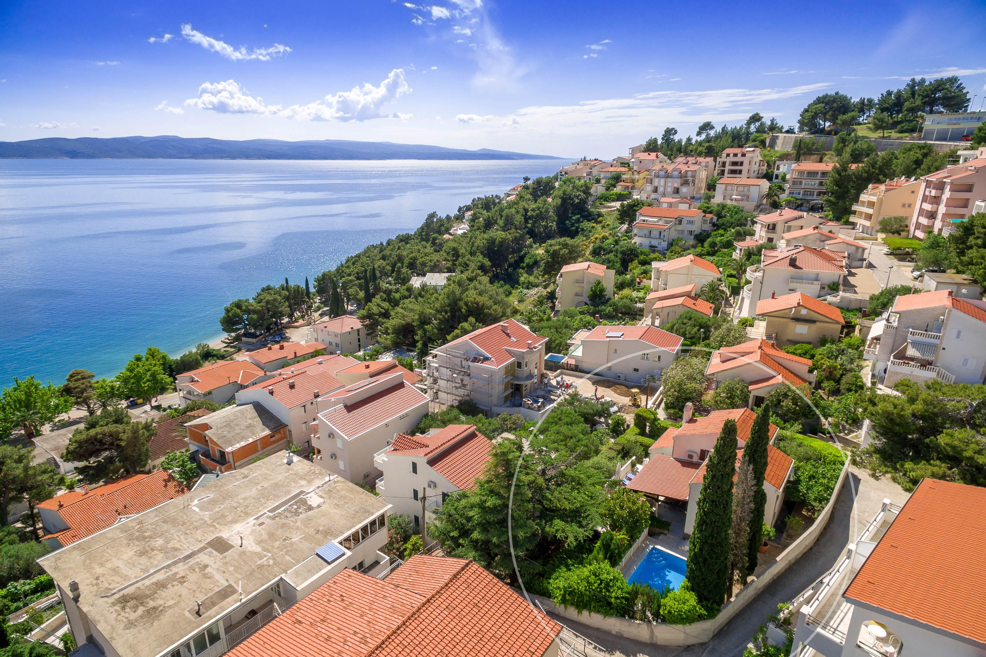 Villa Skalinada, 8 Persons, Private Pool, Baška Voda Dış mekan fotoğraf